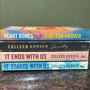 Colleen Hoover Paperback Book Set -
